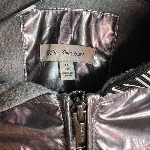 Calvin Klein Metallic Jacket - Picture 6 of 8